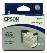 Epson T5807 Encre light black/noir (80ml)
